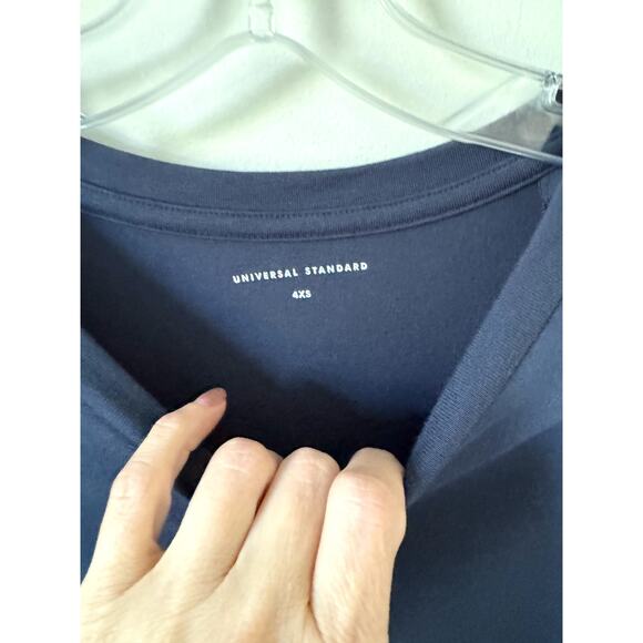 Universal Standard Long Sleeve Crew Neck T-Shirt Size (00-0) 4XS NEW - Picture 5 of 9